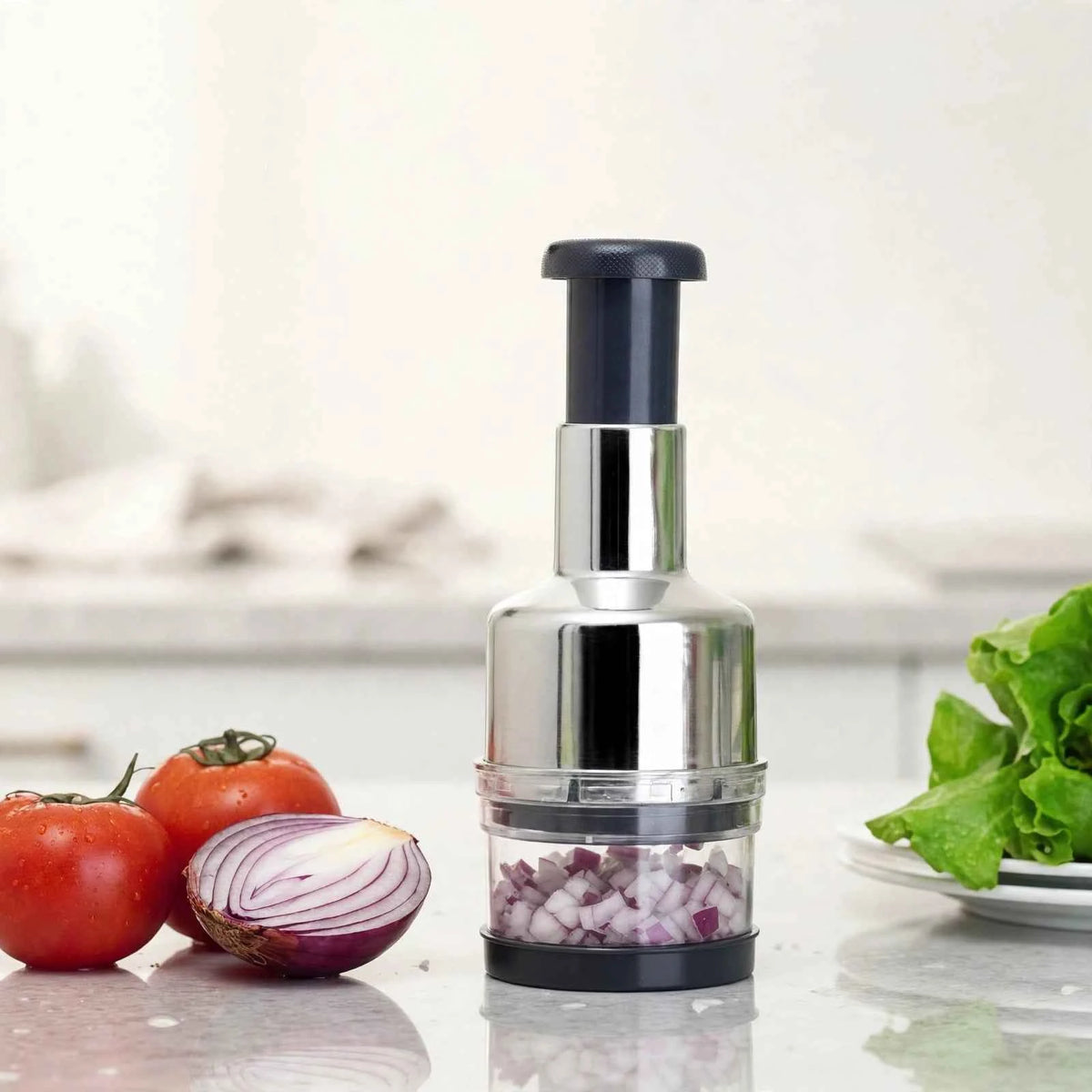 Manual Vegetable Chopper Device