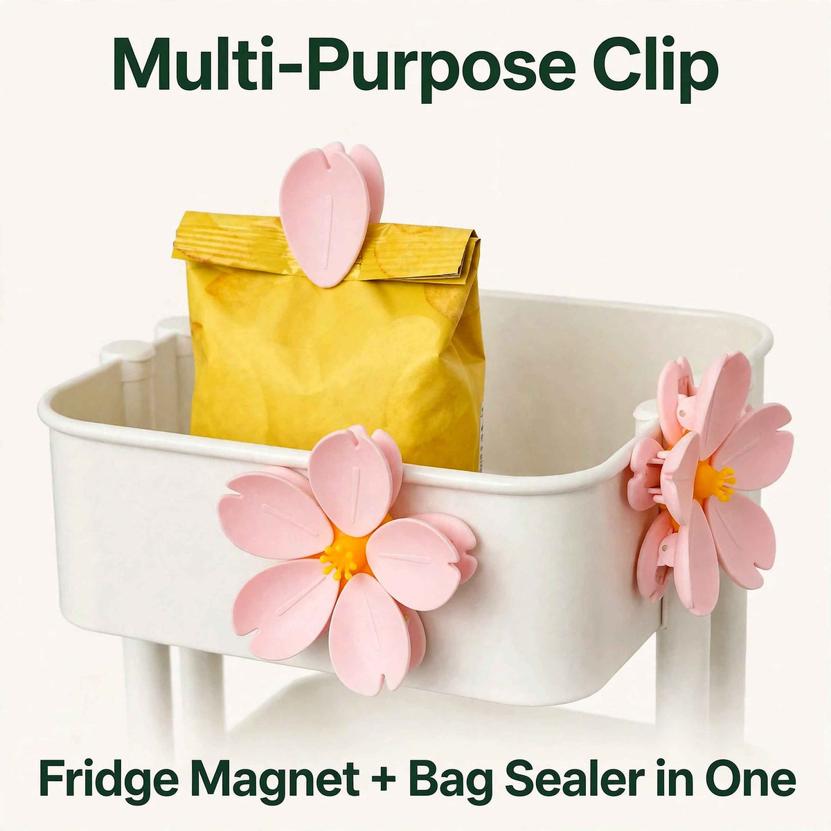 Premium Magnetic Food Bag Clips